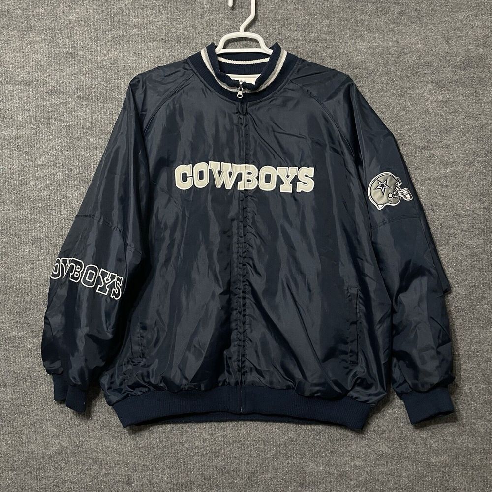Dallas Cowboys Reversible Jacket NFL G-III Men's Size XXL 2XL‎ Embroidered Star